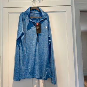 Under Armour Women’s Large 3/4 zip pullover